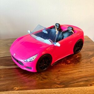 Barbie 2020 Pink Convertible Toy Car